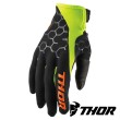 Thor DRAFT MX Gloves - Black Acid