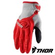 Thor SPECTRUM MX Gloves - Red Grey