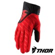 Thor REBOUND MX Gloves - Red Black