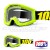 100% THE STRATA Neon Yellow Goggles - Clear Lens