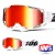 100% ARMEGA Lightsaber Goggles - Red Mirror Lens
